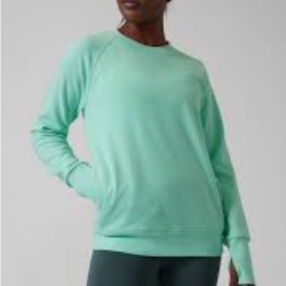Athleta | Tops | Athleta Triumph Crewneck Sweatshirt Nwt | Poshmark